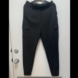Cuffed cargo dress joggers